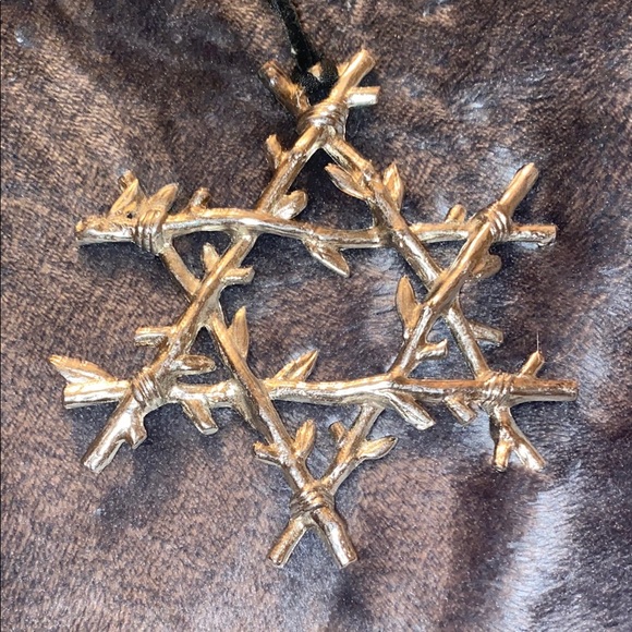Source Unknown silver Branch Sculpture Star of David ornament - Picture 3 of 3